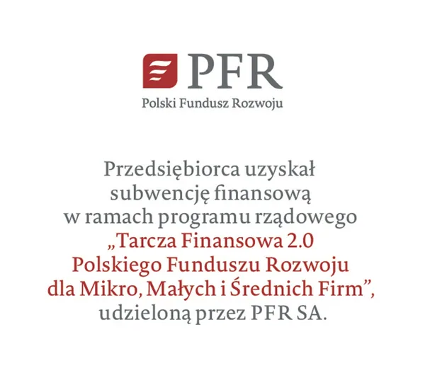 Tablica informacyjna Polskiego Funduszu Rozwoju